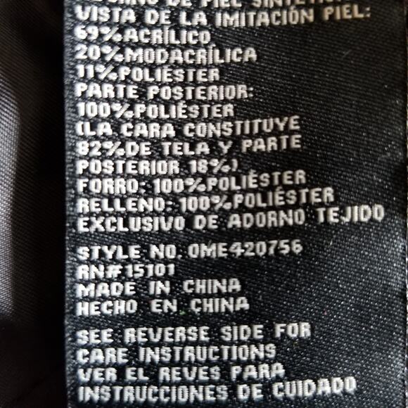 1 Madison Expedition Heritage Collection Women's Black Parka Long Coat Size XXL - Picture 9 of 11